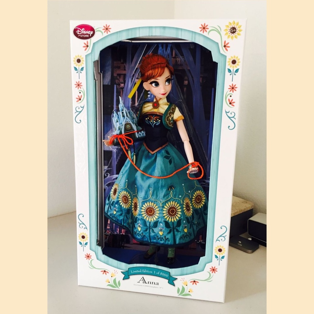 Disney Frozen Limited Edition Princess Anna Doll 1 OF 5000
